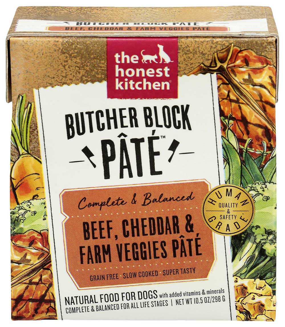 The Honest Kitchen Beef, Cheddar & Veggie Wet Dog Food, 10.5 oz.