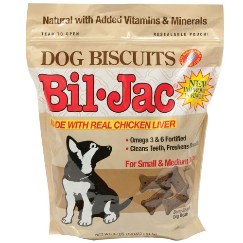 Bil-Jac Small & Medium Breed Dog Biscuits, 4 lbs.