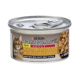 Purina Pro Plan High Protein Chicken & Vegetable Wet Cat Food, 3 oz.