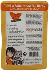 B.F.F. Sweet Cheeks Tuna & Salmon Dinner Wet Cat Food, 3 oz.