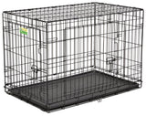 General Pet Supply Contour Double Door Dog Crate, 48 in.