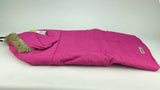Eddie Bauer Chinook Hooded Dog Parka with Faux Fur Trim, Fuchsia/Purple (X-Large)