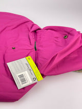 Eddie Bauer Chinook Hooded Dog Parka with Faux Fur Trim, Fuchsia/Purple (X-Large)