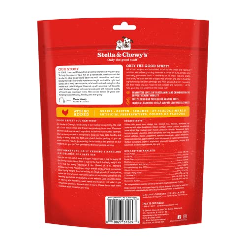 Stella & Chewy's Chick Chick Chicken Dinner Morsels Freeze-Dried Dog Food, 4.2 oz.