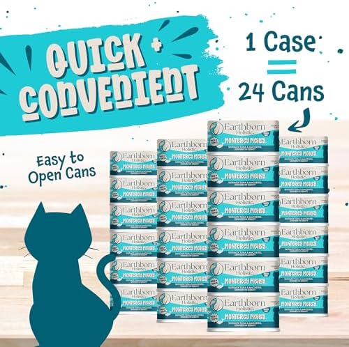 Earthborn Holistic Monterey Medley Tuna & Mackerel All Stages Wet Cat Food, 3 oz.