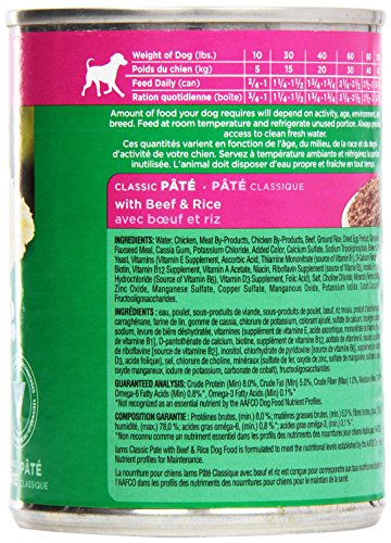 Iams Premium Beef & Rice Entree Dog Food, 13.2 oz.