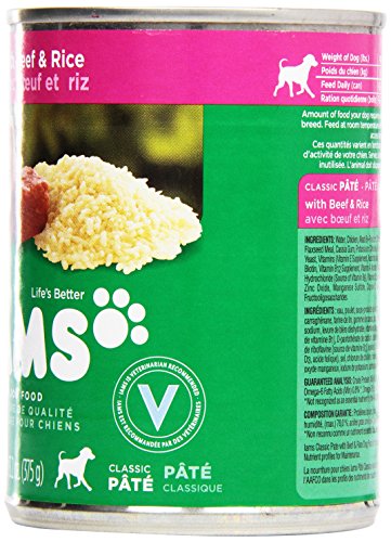 Iams Premium Beef & Rice Entree Dog Food, 13.2 oz.