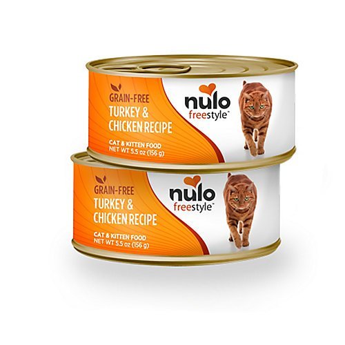 Nulo FreeStyle Turkey & Chicken Recipe Grain-Free Canned Cat Pate, 5.5 oz.