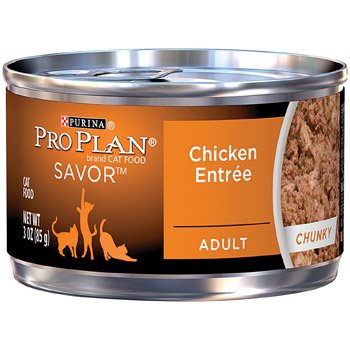 Purina Pro Plan High Protein Chicken Wet Cat Food, 3 oz. (24 Pack)