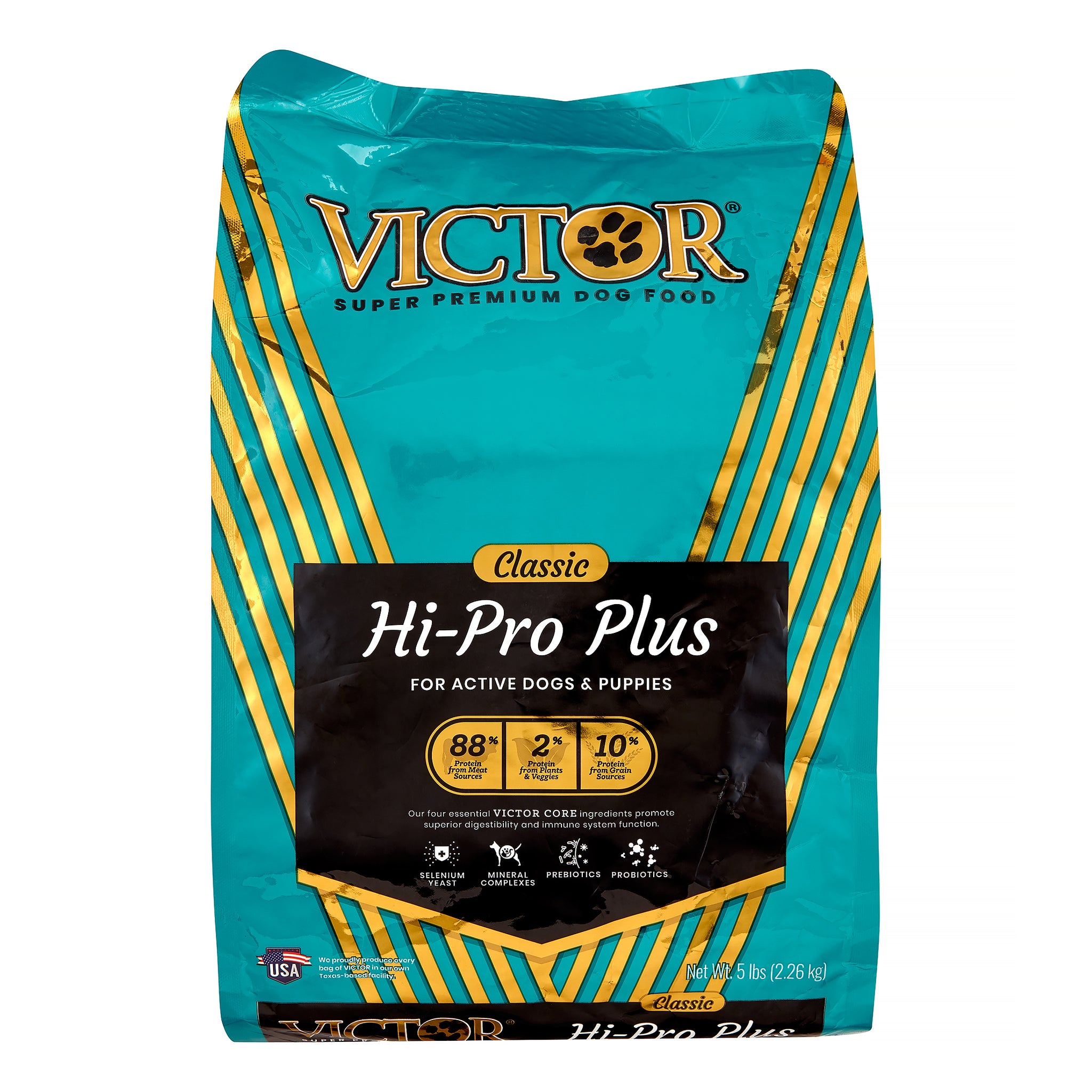 Victor Hi-Pro Plus Dry Dog Food, 5 Lb Bag