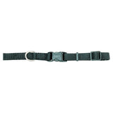 Coastal Black Adjustable Nylon Dog Collar, 1 x 14-20 in.