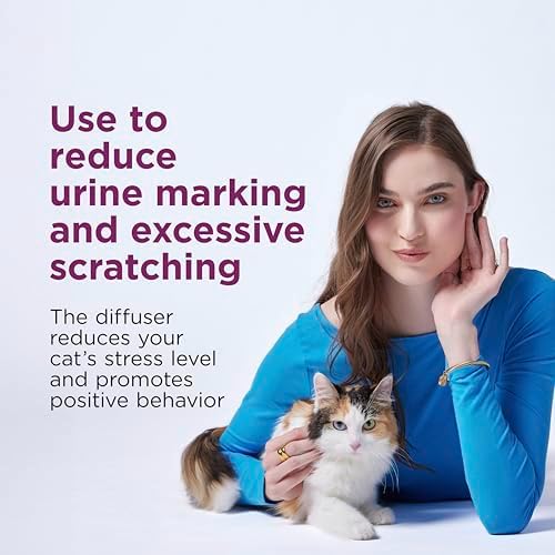 Comfort Zone Cat Calming Diffuser 30-Day Trial Kit (1 Diffuser & 1 Refill)