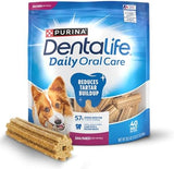 Purina DentaLife Daily Mini Toy Breed Dog Dental Chews, 58 Count