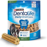 Purina DentaLife Daily Mini Toy Breed Dog Dental Chews, 58 Count