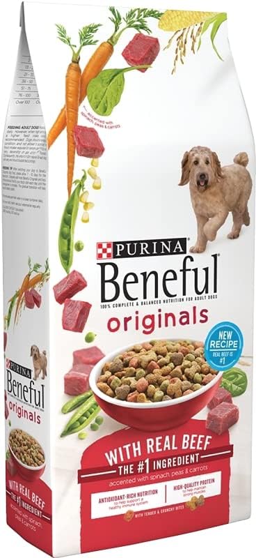 Purina Beneful Originals with Real Beef Dry Dog Food, 28 lbs.