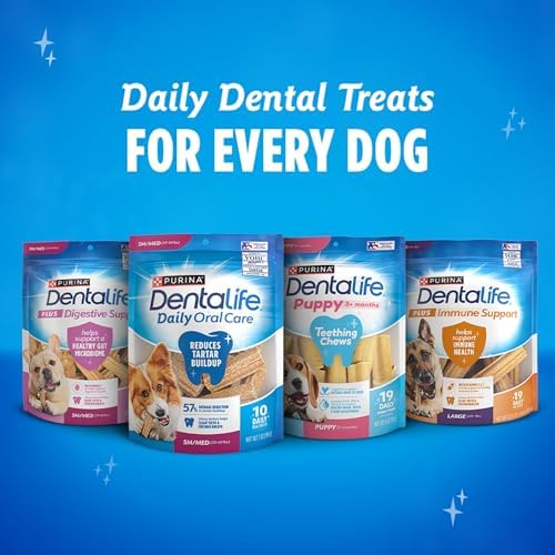Edme-Petnsale Purina Dentalife Daily Oral Care Chicken Flavor Large Breed Dog Dental Chews – 18 Ct