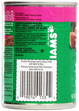 Iams Premium Beef & Rice Entree Dog Food, 13.2 oz.
