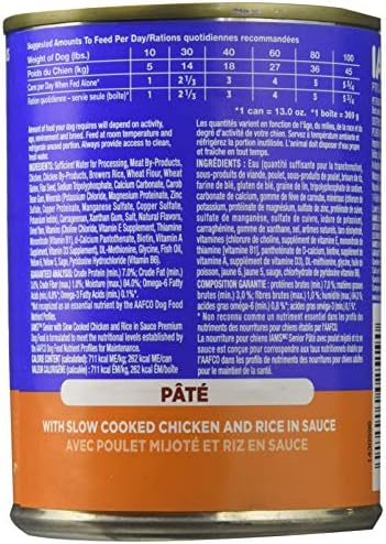 Edme-Petnsale Chunks Premium Dog Food, Savory Chicken, 12.3 oz. Can