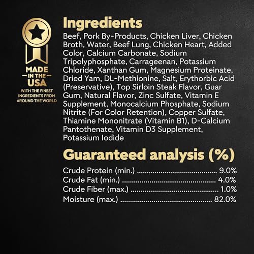 Cesar Classic Loaf in Sauce Beef, Gravy & Red Meat Flavor Small Breed Wet Dog Food, 3.5 oz.