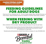 Purina Beneful Prepared Meals Roasted Chicken Recipe with Brown Rice Carrots & Spinach Wet Dog Food, 10 oz.