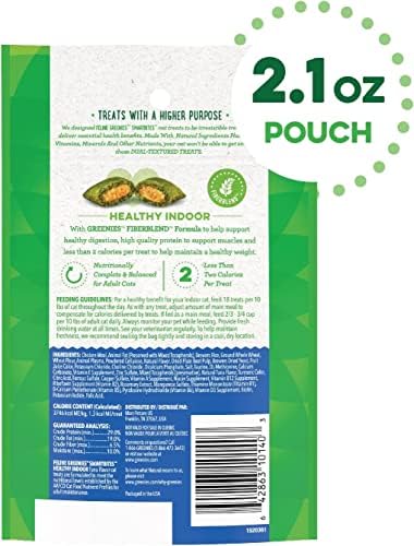 Greenies SmartBites Hairball Control Tuna Cat Treats, 2.1 oz.