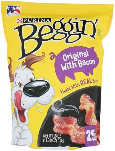 Purina Beggin' Strips Original with Pork & Bacon Dog Treats - 25 oz