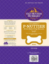 Old Mother Hubbard Classic Crunchy Puppy-Nuttier Small Oven Baked Carrot, Apple & Peanut Butter Dog Treats, 20 oz.