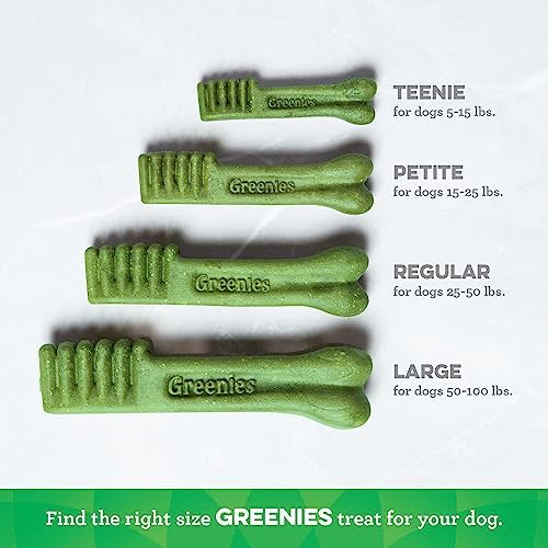 Greenies Original Regular Natural Dental Care Dog Treats, 12 oz.