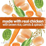Purina Beneful Prepared Meals Roasted Chicken Recipe with Brown Rice Carrots & Spinach Wet Dog Food, 10 oz.
