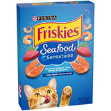 Purina Friskies Seafood Sensations Dry Cat Food, 16 lbs.