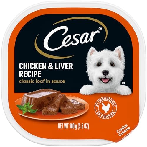 Cesar Classic Loaf in Sauce Chicken Adult Wet Dog Food