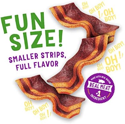 Purina Beggin' Strips Fun Size Bacon & Cheese Flavor Tender Chews Small Dog Treats, 6 oz.