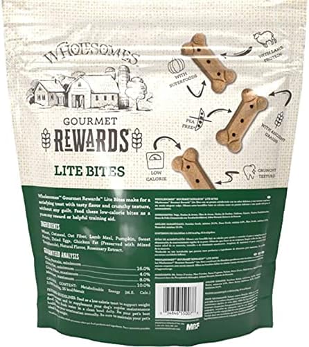 Wholesomes Rewards Lite Bites Dog Biscuits, 3 lbs.