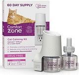 Comfort Zone Cat Calming Diffuser 30-Day Trial Kit (1 Diffuser & 1 Refill)