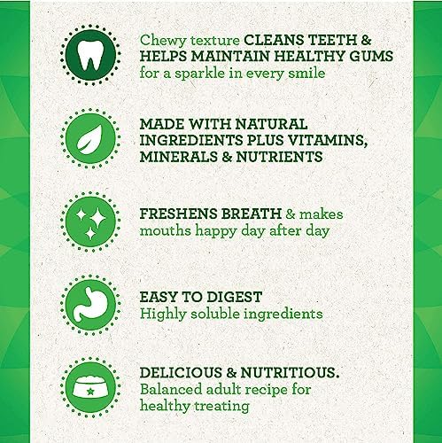 Greenies Original Regular Natural Dental Care Dog Treats, 12 oz.