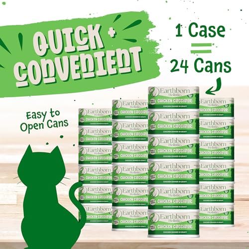 Earthborn Holistic Chicken Catcciatori All Stages Wet Cat Food, 5.5 oz.