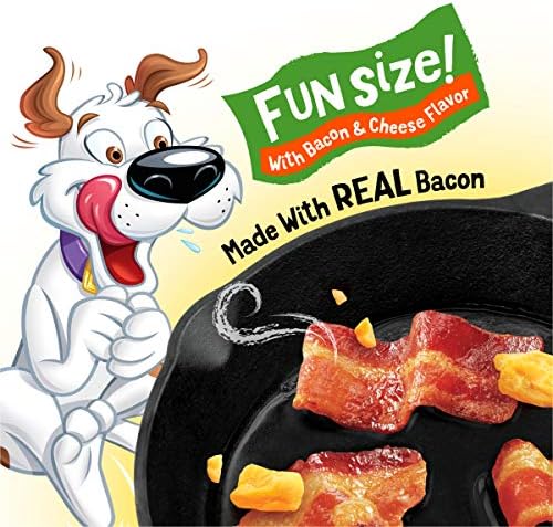 Purina Beggin' Strips Fun Size Bacon & Cheese Flavor Tender Chews Small Dog Treats, 6 oz.