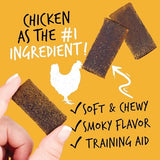 Ultimates Jerky Mini Strips Chicken Dog Treats, 7 oz.
