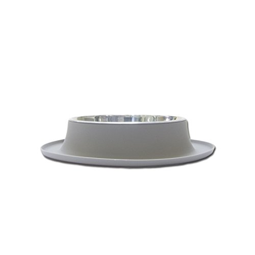 Messy Mutts Silicone Feeder with Stainless Steel Bowl, X-Large