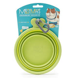 Messy Mutts Portable Silicone Collapsible Travel Pet Bowl