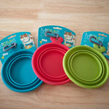 Messy Mutts Portable Silicone Collapsible Travel Pet Bowl