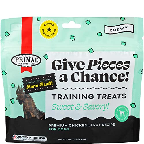 Primal Chicken Jerky Dog Treats, 4 oz.