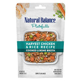Natural Balance Original Ultra Platefulls Harvest Chicken & Rice Wet Dog Food, 9 oz.