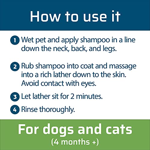 Wondercide Flea & Tick Dog & Cat Shampoo, 12 fl. oz.