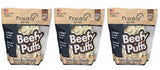 Frankly 3 Pack Of Beefy Puffs Dog Treats, 2.5 Ounces Each, Made in The Usa
