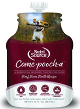 NutriSource Come-Pooch-A Bone Broth for Dogs, 12 oz.