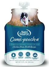 NutriSource Come-Pooch-A Bone Broth for Dogs, 12 oz.