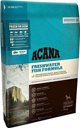 Acana Freshwater Fish Dry Dog Food, 25 lbs Bag
