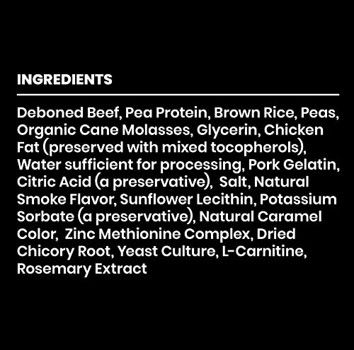 Victor Classic Hipro Strips Super Premium Tender Beef Recipe Dog Treats 14 oz