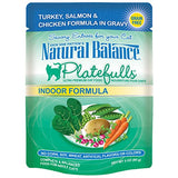 Natural Balance Platefulls Turkey, Salmon & Chicken Wet Cat Food, 3 oz.